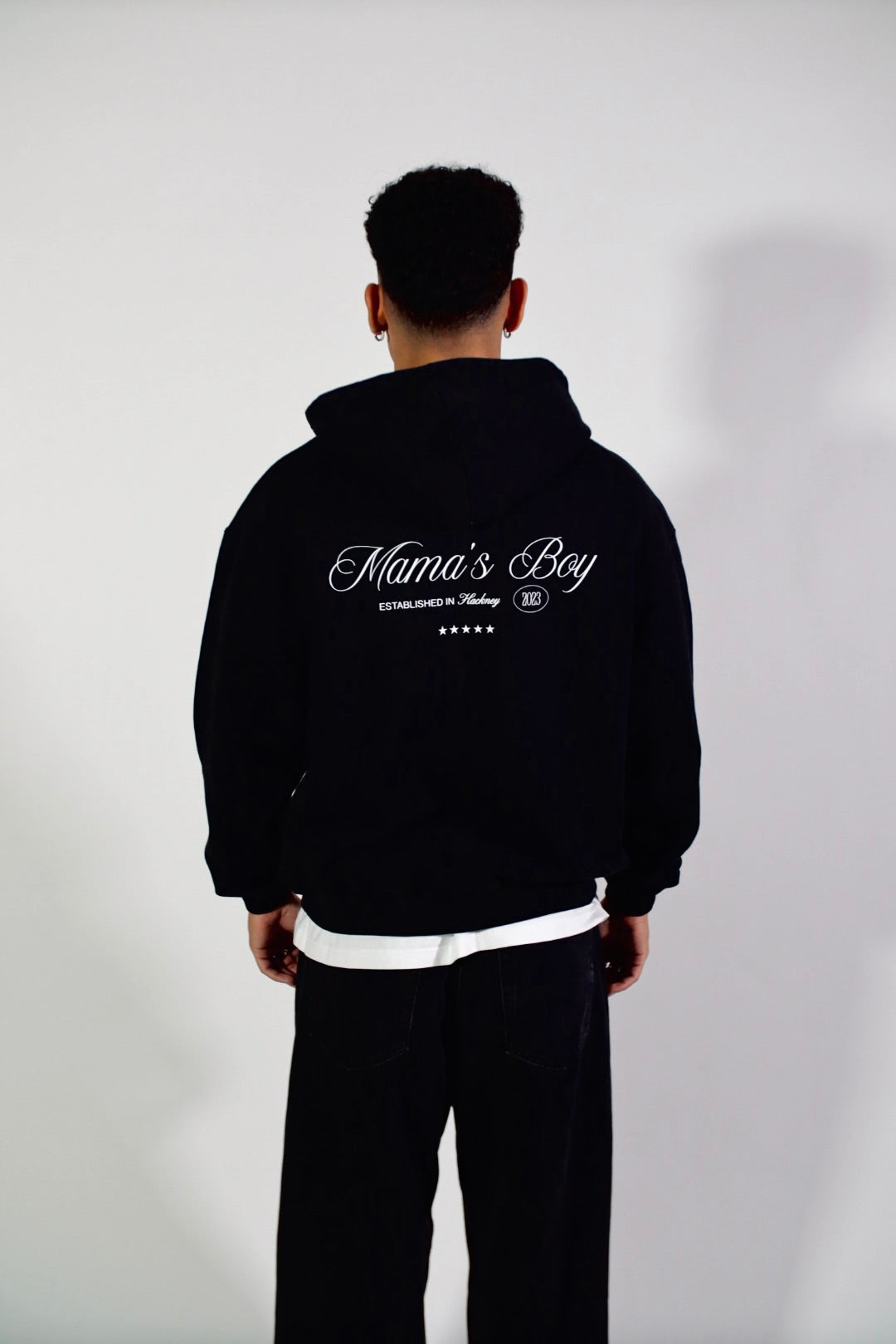 BLACK DELUXE HOODIE